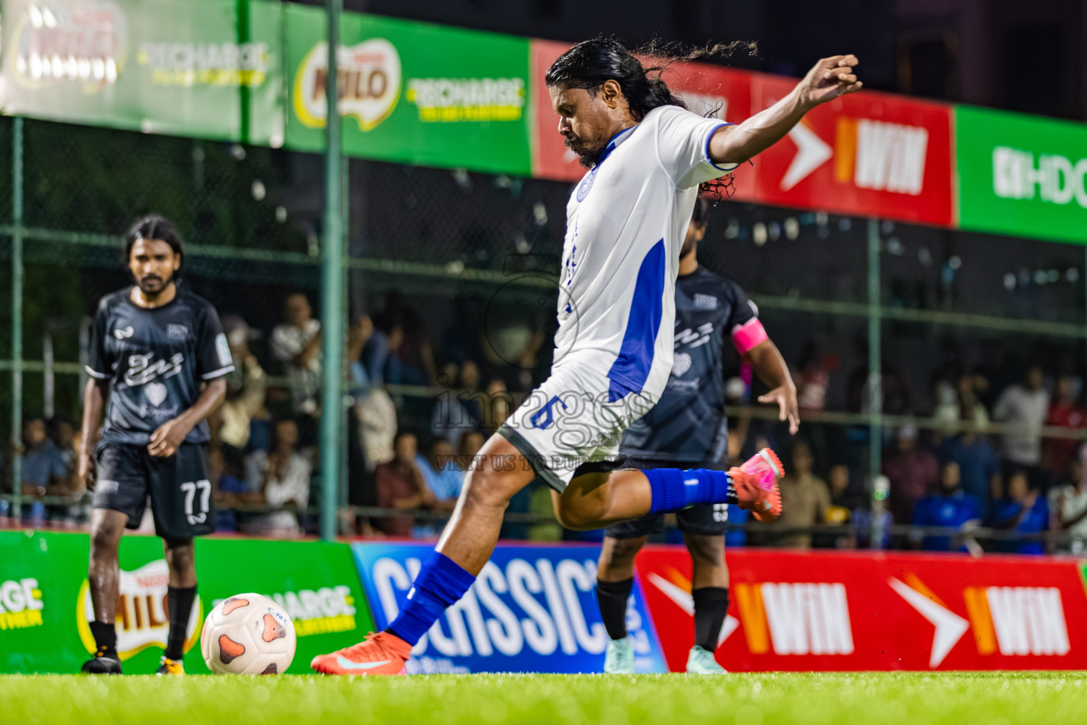 Khaarijee vs Club MCLP in Club Maldives Cup Classic 2025 held in Rehendi Futsal Ground, Hulhumale', Maldives on Monday, 15th September 2025. Photos: Areef / images.mv
