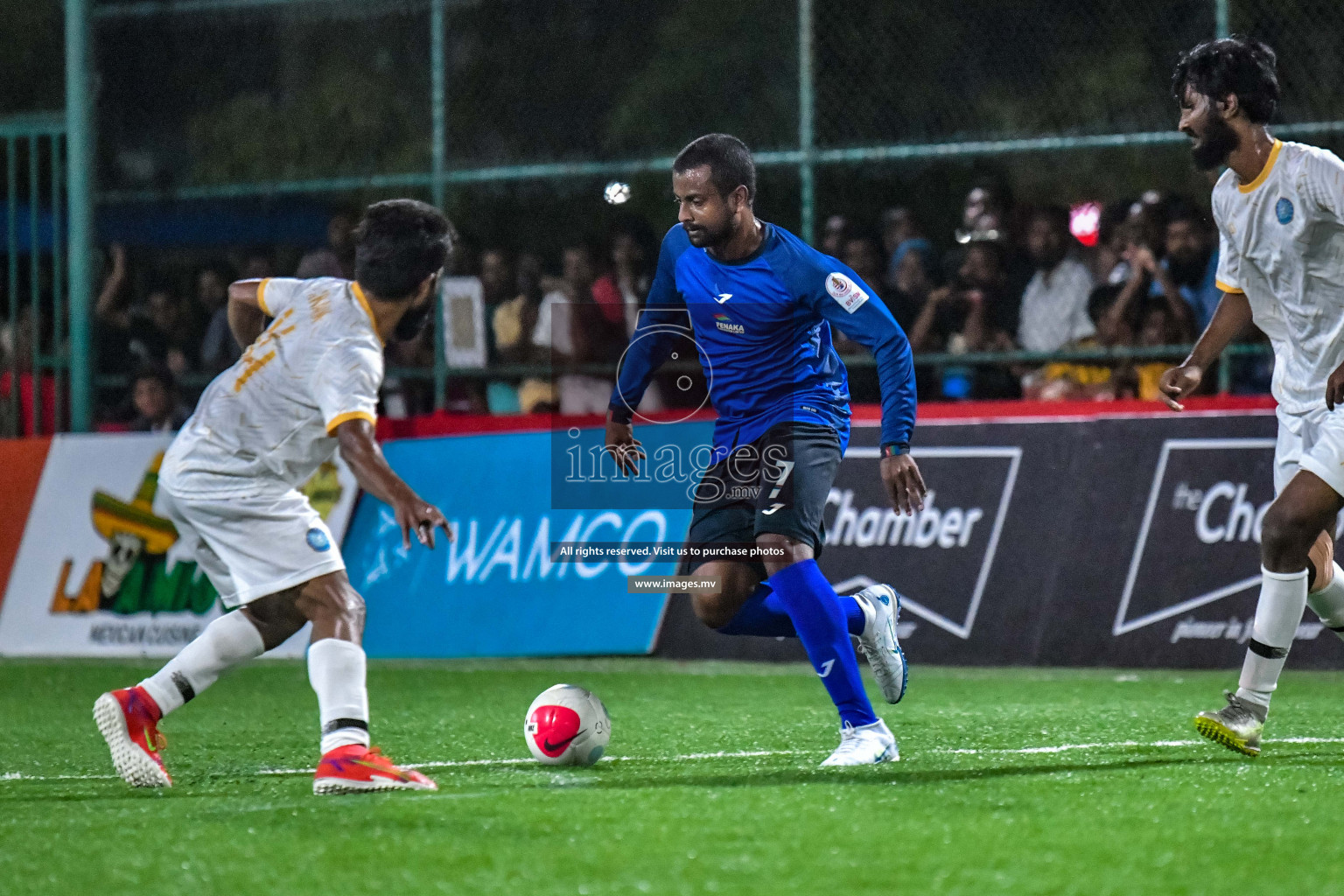 Team Fenaka vs Team Civil Court in Club Maldives Cup 2022 was held in Hulhumale', Maldives on Friday, 14th October 2022. Photos: Nausham Waheed / images.mv