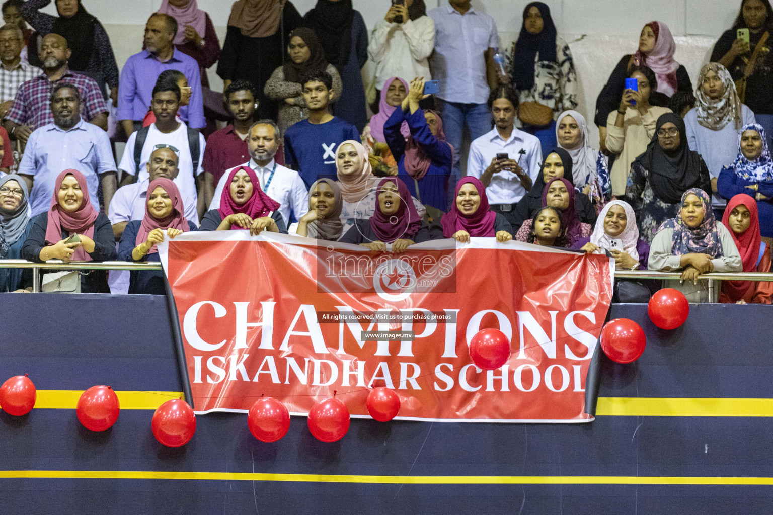 Final of 24th Interschool Netball Tournament 2023 was held in Social Center, Male', Maldives on 7th November 2023. Photos: Nausham Waheed / images.mv