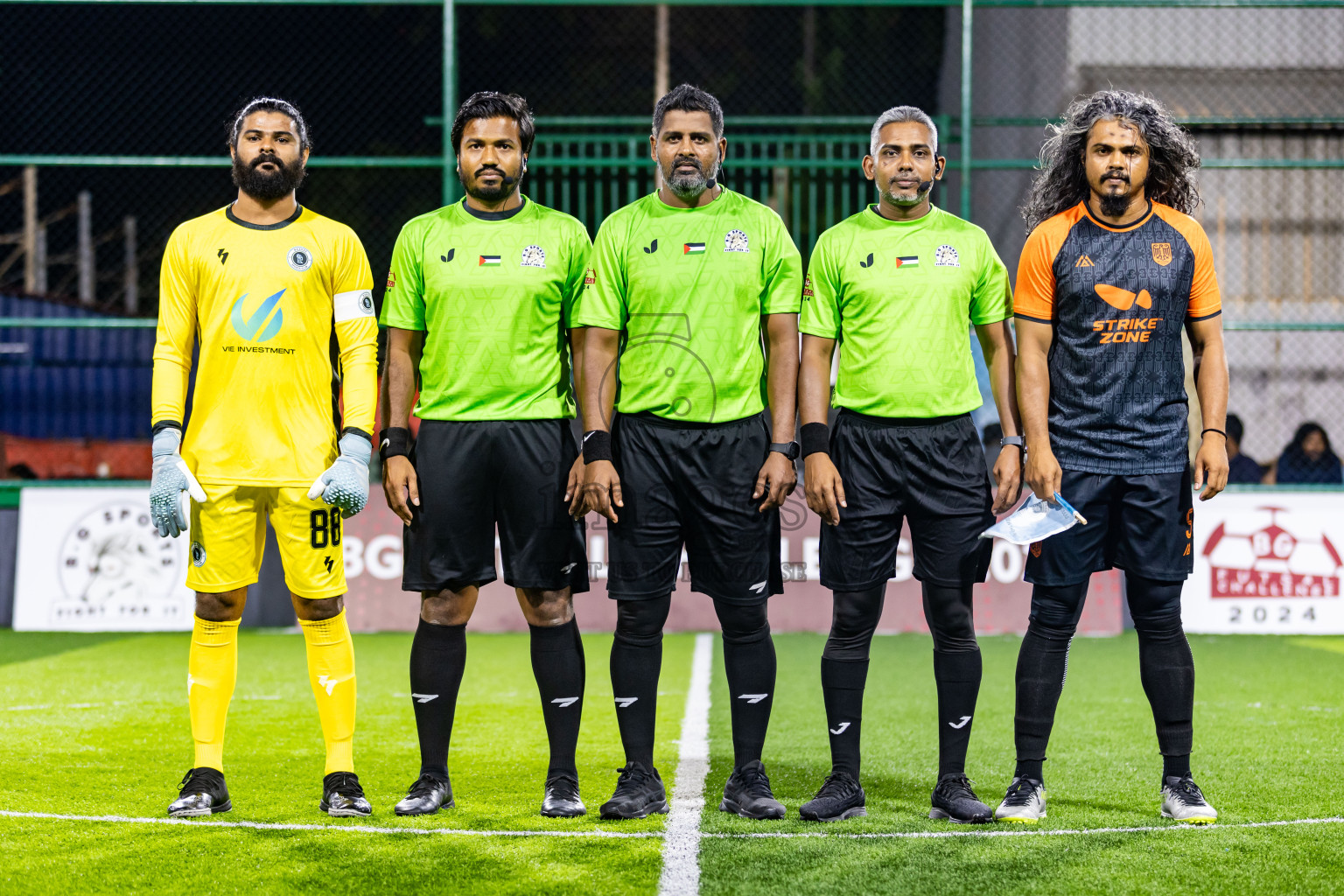 Baakee Sports Club vs FC Calms in Day 1 of BG Futsal Challenge 2024 was held on Thursday, 12th March 2024, in Male', Maldives Photos: Nausham Waheed / images.mv