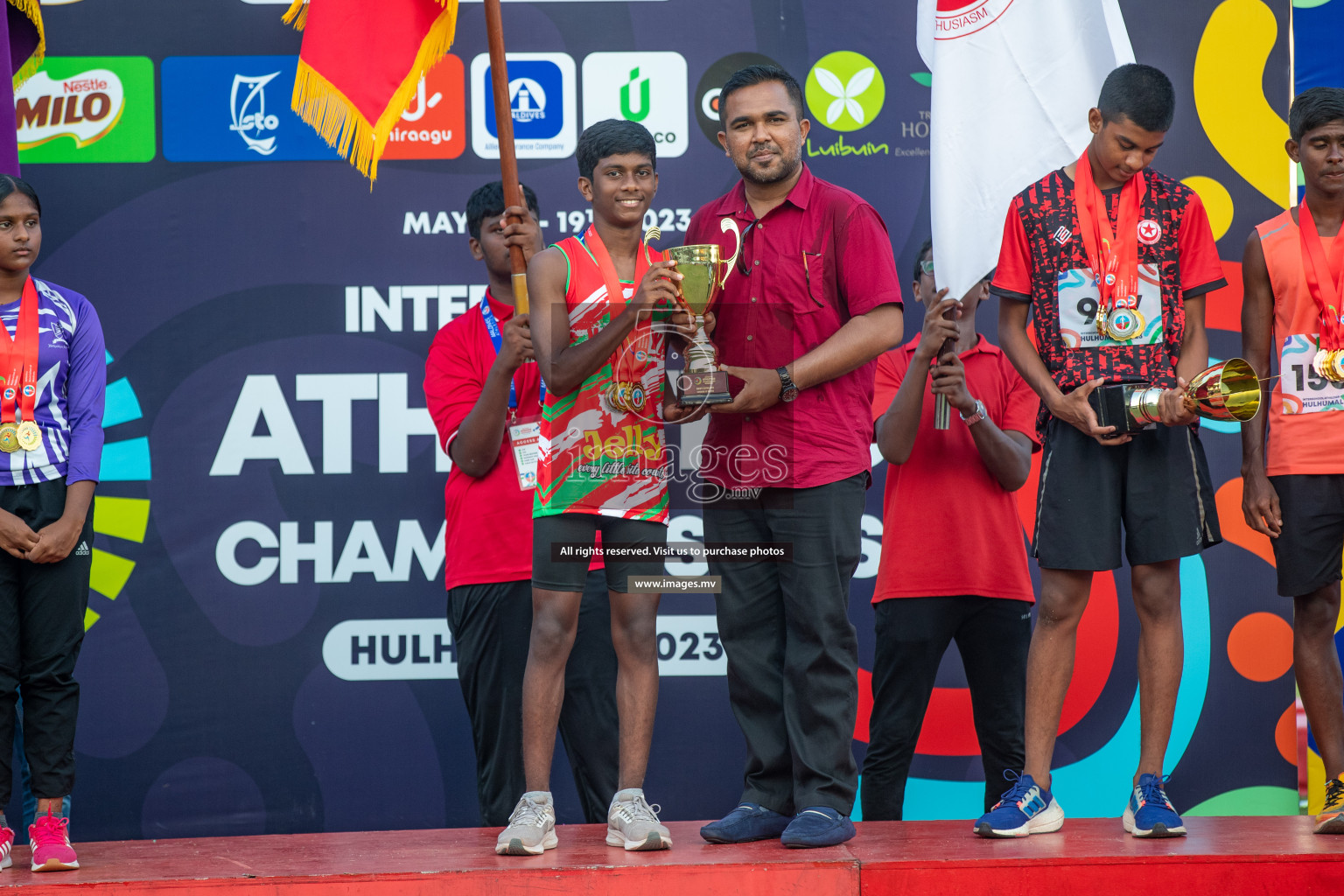 Final Day of Inter School Athletics Championship 2023 was held in Hulhumale' Running Track at Hulhumale', Maldives on Friday, 19th May 2023. Photos: Nausham Waheed / images.mv