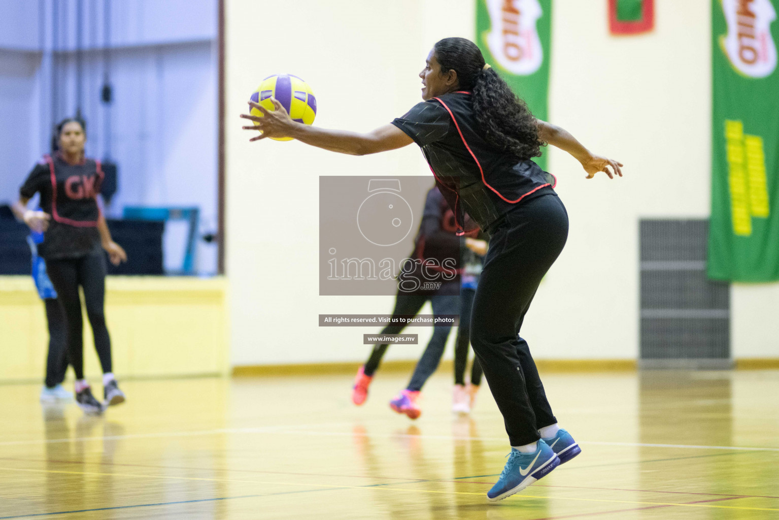 Milo National Netball Tournament 29th November 2021 at Social Center Indoor Court, Male, Maldives. Photos: Maanish/ Images Mv