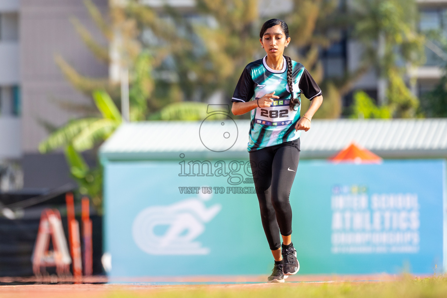 Day 6 of MWSC Interschool Athletics Championships 2024 held in Hulhumale Running Track, Hulhumale, Maldives on Thursday, 14th November 2024. Photos by: Ismail Thoriq / Images.mv