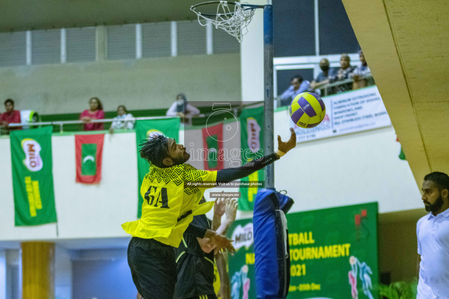 Kulhudhuffushi Youth & R.C vs Club Matrix in the Finals of Milo National Netball Tournament 2021 held on 4th December 2021 in Male', Maldives Photos: Ismail Thoriq / images.mv