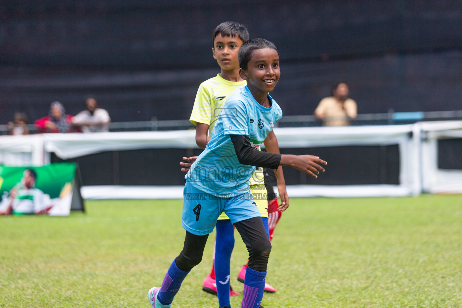 Day 2 of MILO Kids Football Fiesta was held at National Stadium in Male', Maldives on Saturday, 24th February 2024.