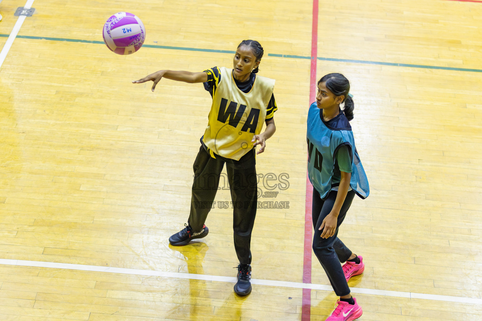 Day 3 of Inter-School Netball Tournament 2025 was held in Social Center Indoor Hall on Monday, 20th October 2025. Photos: Areef Adam / images.mv