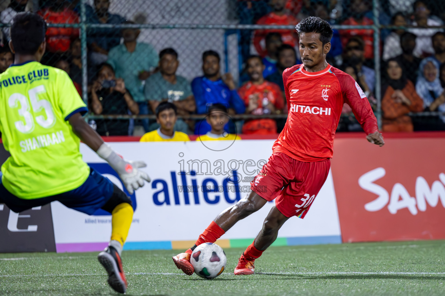 STO RC vs Police Club in Club Maldives Cup 2024 held in Rehendi Futsal Ground, Hulhumale', Maldives on Wednesday, 2nd October 2024.
Photos: Ismail Thoriq / images.mv