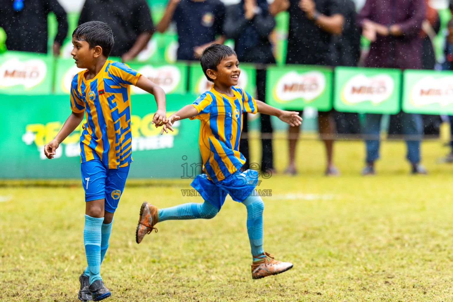 Day 1 of MILO SVAM Juniors 2025 (U-8) was held at Henveiru Stadium in Male', Maldives on Thursday, 26th June 2025. Photos: Mohamed Mahfooz Moosa / images.mv