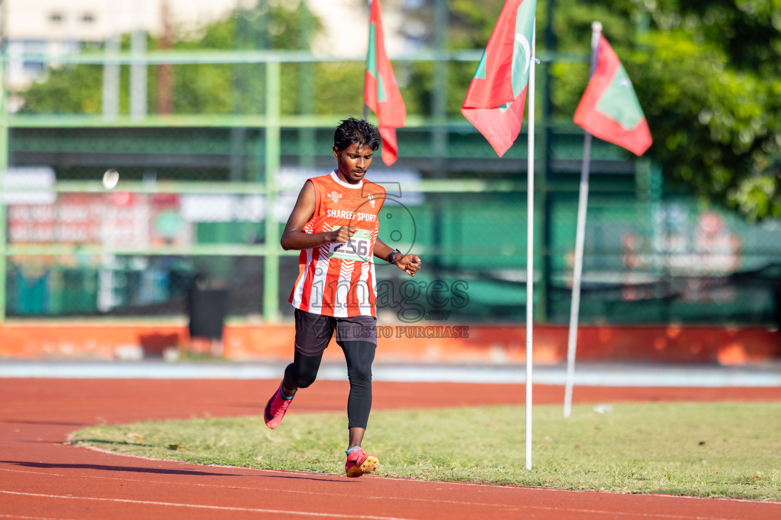 Day 2 of 12th Milo Association Championships was held in Ekuveni Track at Male', Maldives on Friday, 25th April 2025. 
Photos: Hassan Simah / images.mv