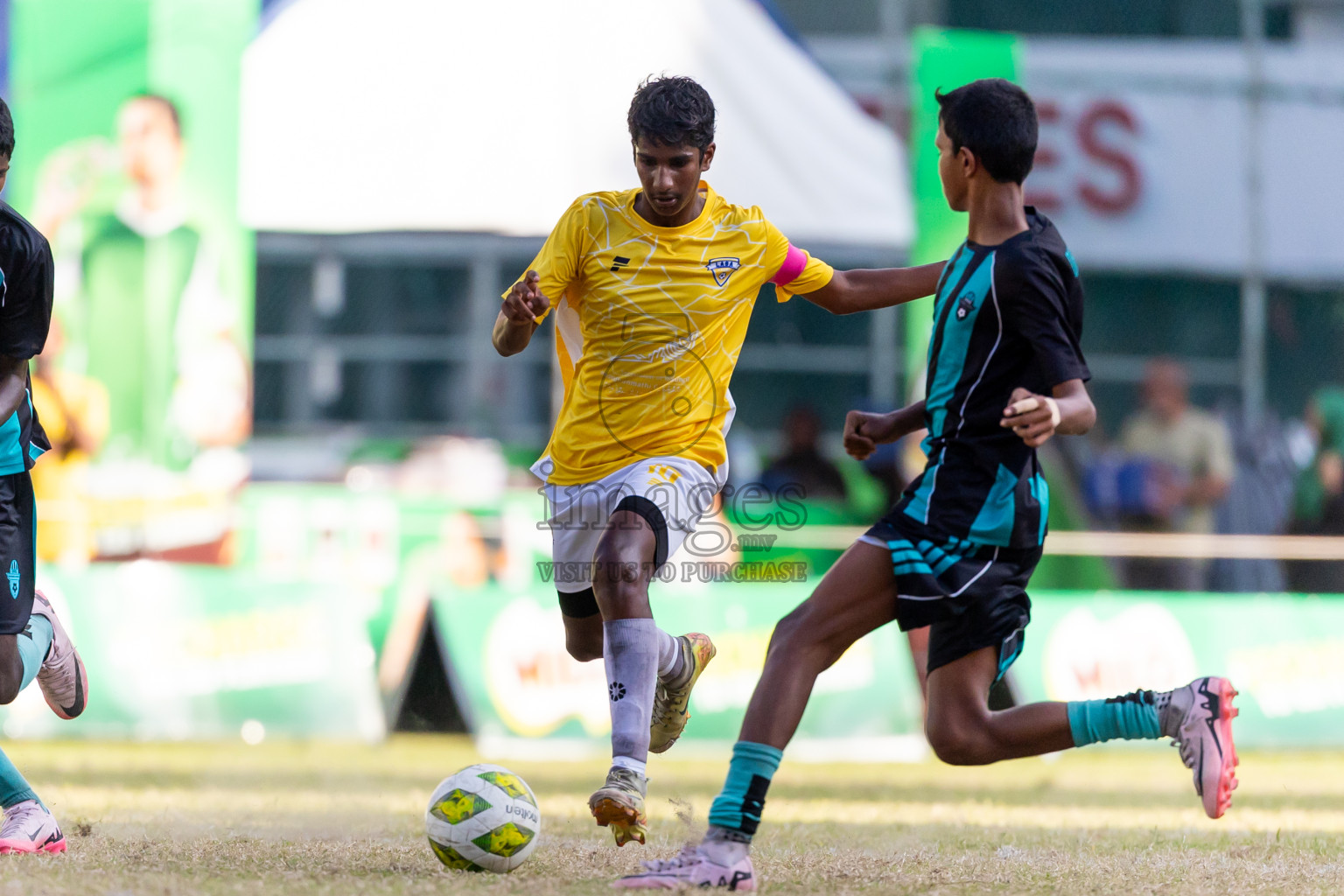 Day 5 of MILO Academy Championship 2025 (U14) was held on Monday, 3rd November 2025 at Henveiru Football Grounds, Male', Maldives . Photos: Nausham Waheed / images.mv