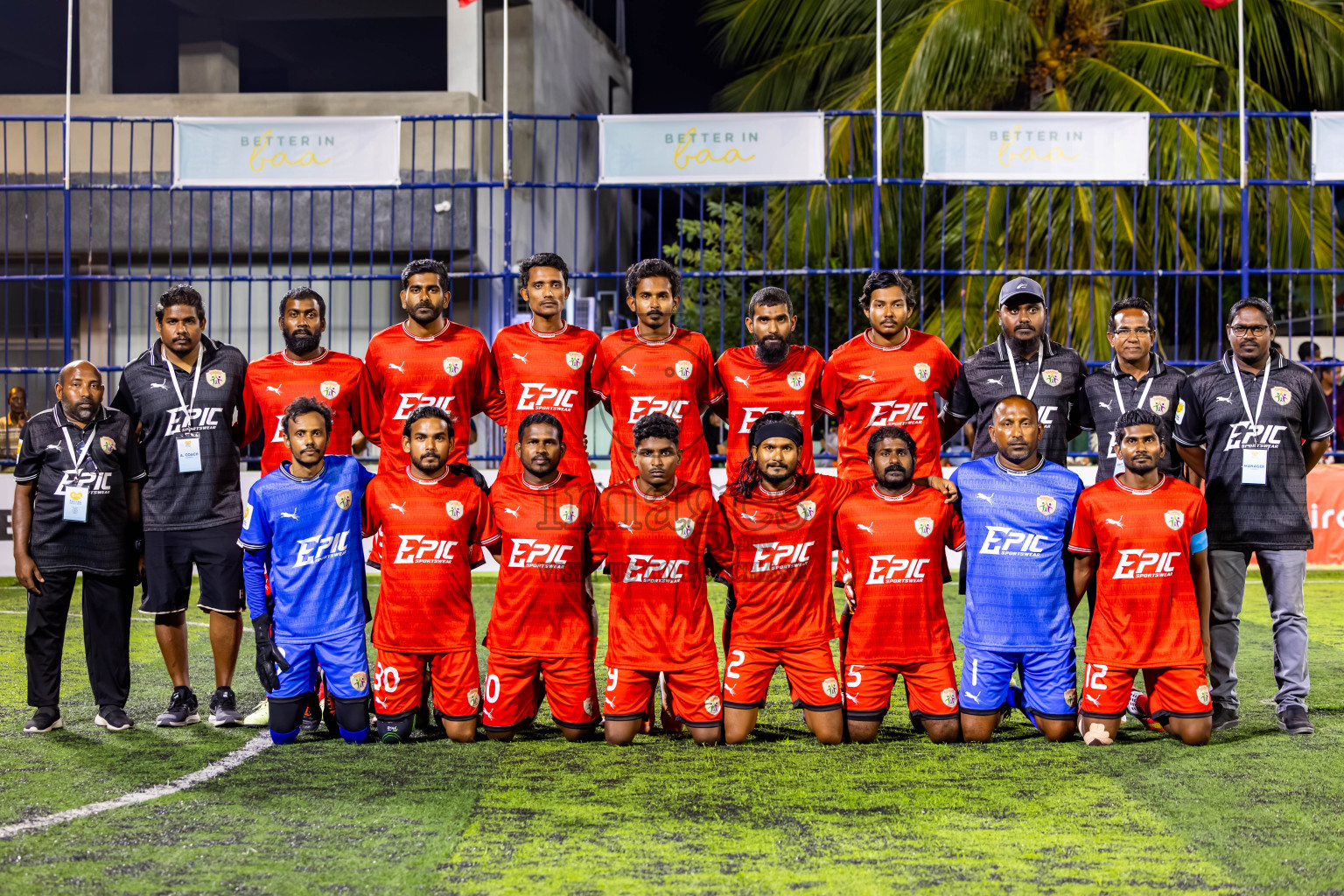 Kudarikilu vs Hithaadhoo in Day 1 of Better in Baa Futsal Fiesta 2025 Men's division held in B. Eydhafushi, Maldives on Wednesday, 5th November 2025. Photos: Nausham Waheed / images.mv