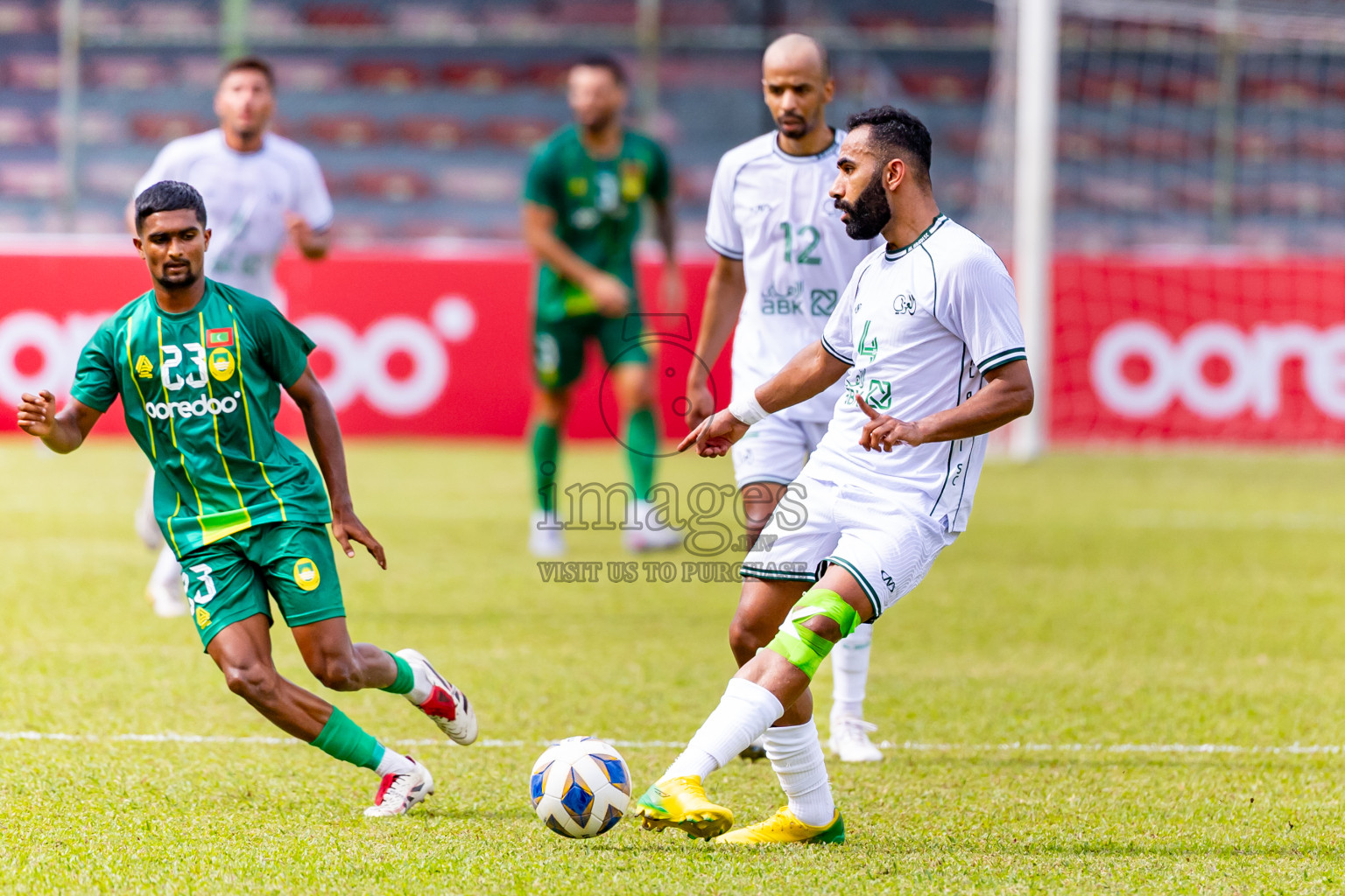 Maziya SC vs Al Arabi SC in AFC Challenge League 2025/26 Preliminary Stage was held at National Stadium in Male', Maldives on Tuesday, 12th August 2025. Photos: Nausham Waheed / images.mv