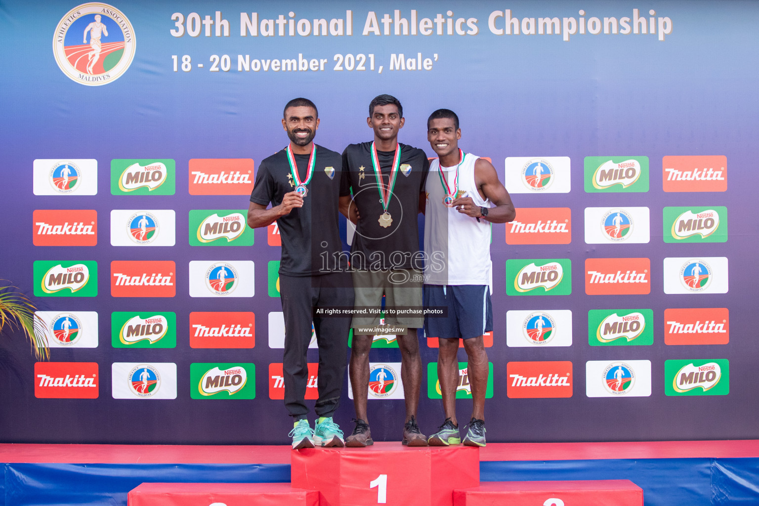 Day 3 from 30th National Athletics Championship 2021 held from 18 - 20 November 2021 in Ekuveni Synthetic Track