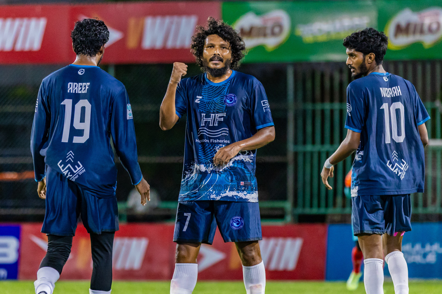 Fehi Fahi Club vs Fisheries RC in Club Maldives Cup Classic 2025 was held in Rehendi Futsal Ground, Hulhumale', Maldives on Saturday, 20th September 2025. Photos: Areef / images.mv
