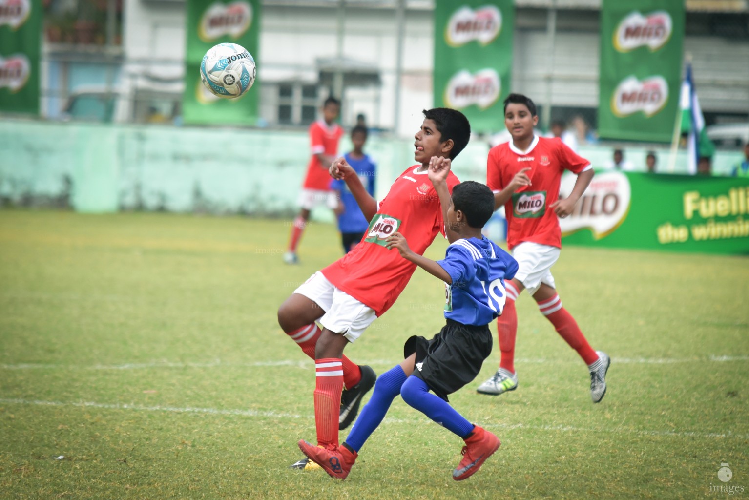 Milo Inter-school Football Tournament / Opening / Under 14 Majeedhiya vs Huraa