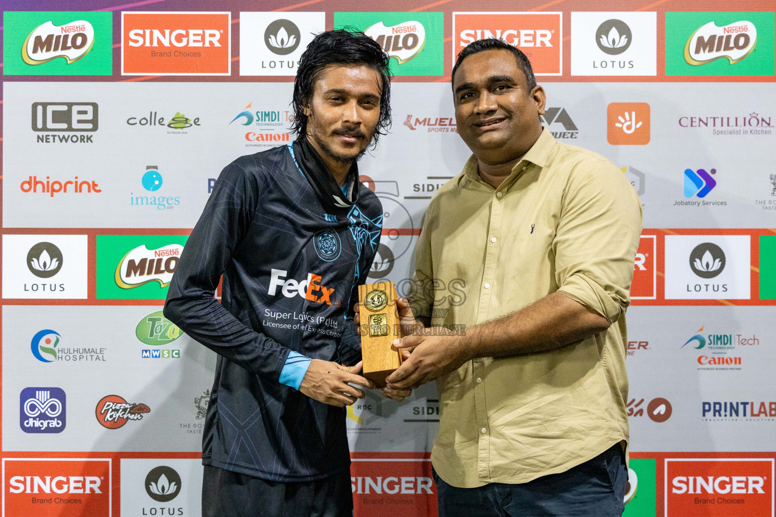 CLUB TTS vs Baros Maldives in Club Maldives Cup 2024 held in Rehendi Futsal Ground, Hulhumale', Maldives on Monday, 23rd September 2024. 
Photos: Hassan Simah / images.mv