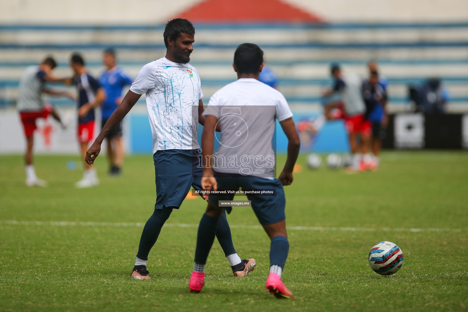 Lebanon vs Maldives in SAFF Championship 2023 held in Sree Kanteerava Stadium, Bengaluru, India, on Tuesday, 28th June 2023. Photos: Nausham Waheed, Hassan Simah / images.mv