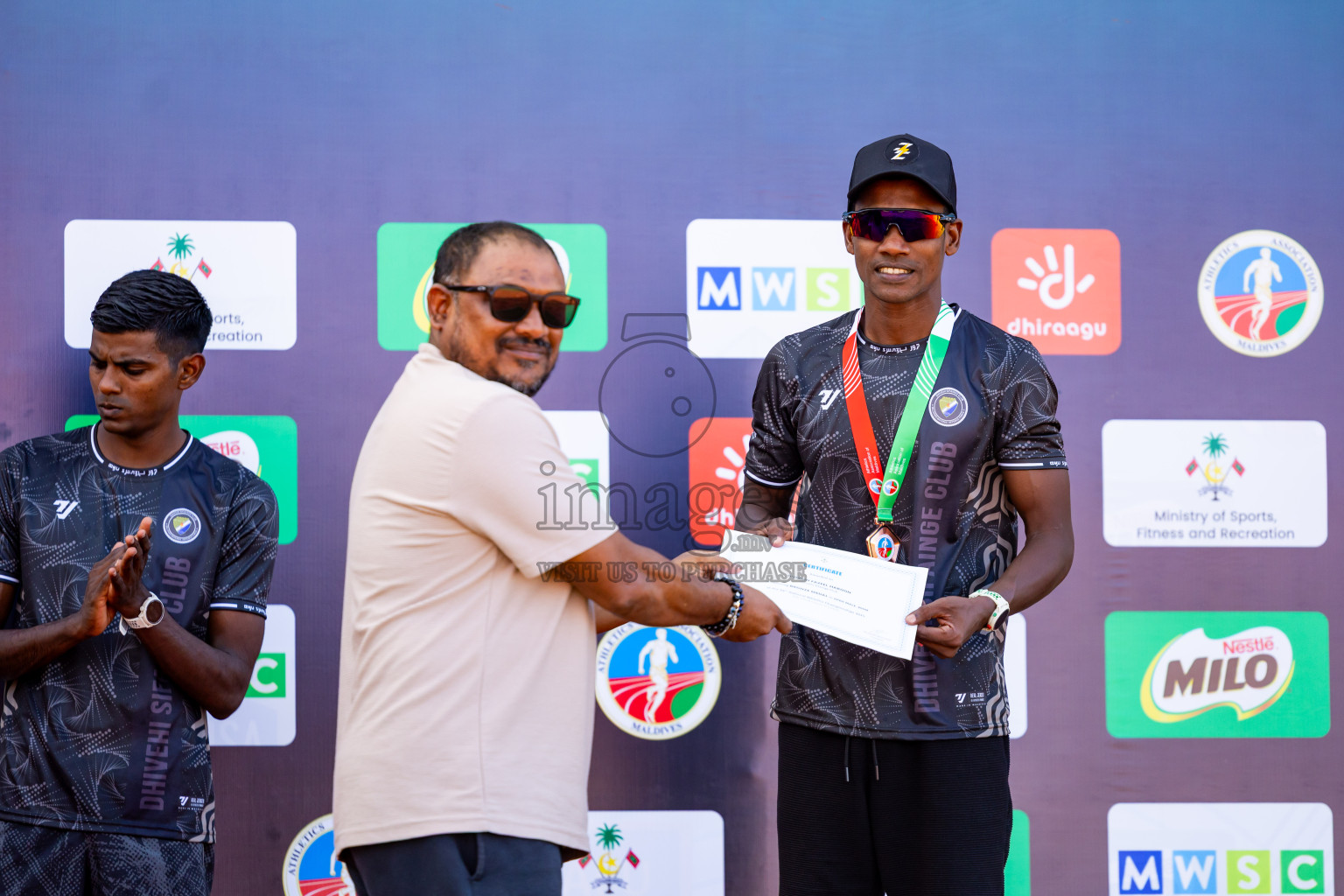 Day 3 of National Athletics Championship 2025 was held at Ekuveni Running Ground in Male', Maldives on Saturday, 16th August 2025. Photos: Nausham Waheed / images.mv