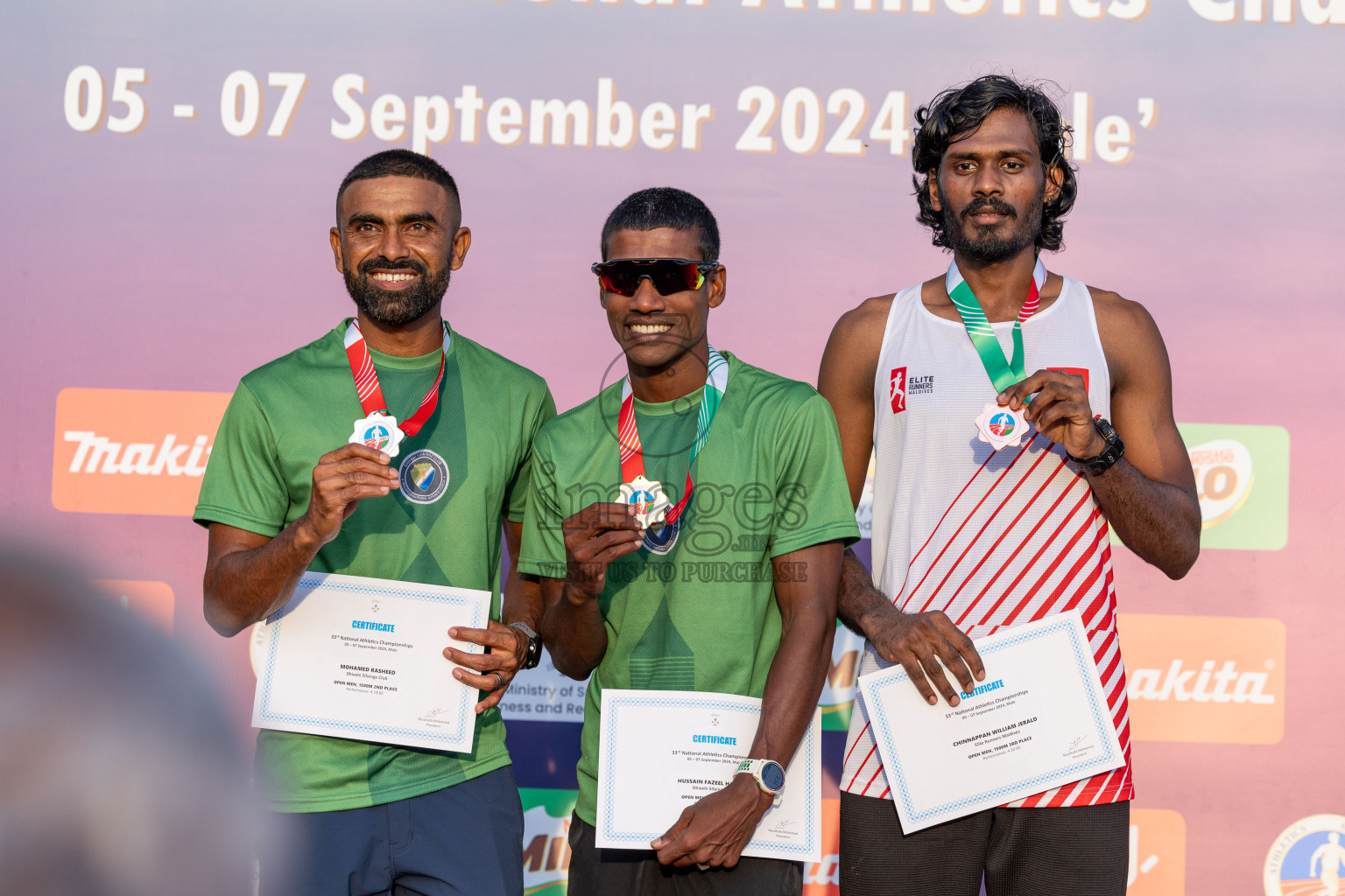 Day 2 of 33rd National Athletics Championship was held in Ekuveni Track at Male', Maldives on Friday, 6th September 2024.
Photos: Ismail Thoriq  / images.mv