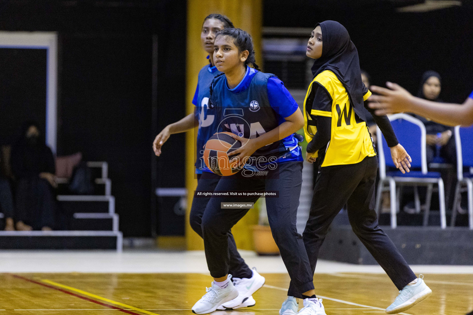 24th Interschool Netball Tournament 2023 was held in Social Center, Male', Maldives on 27th October 2023. Photos: Nausham Waheed / images.mv