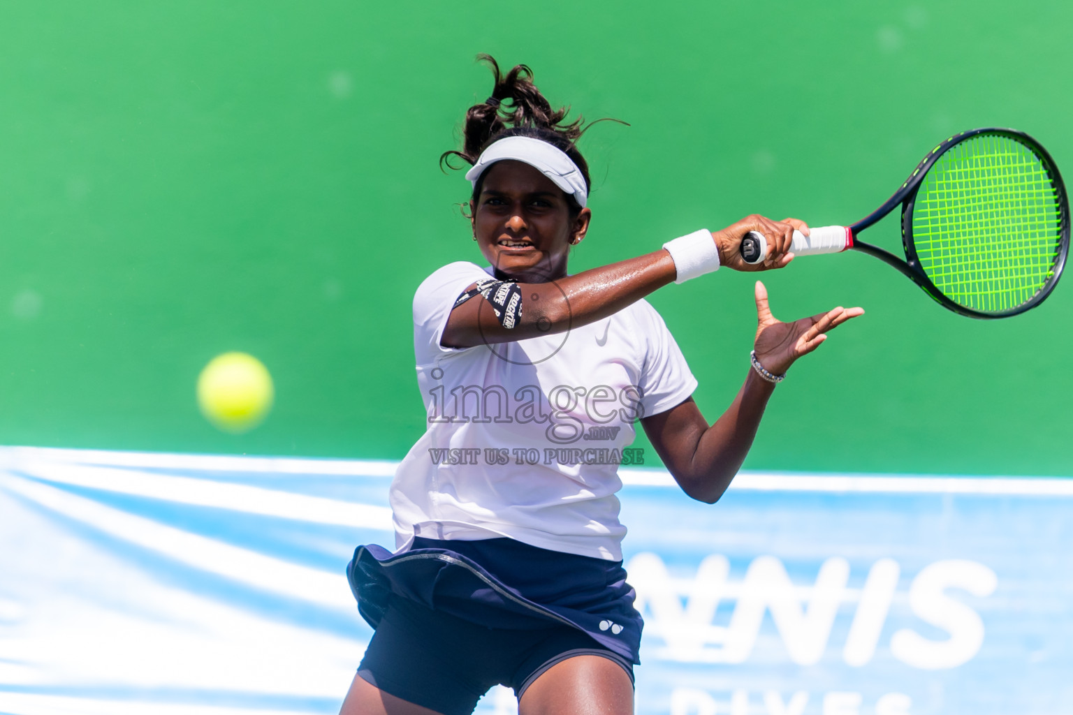 Day 8 of ATF Maldives Junior Open Tennis was held in Male' Tennis Court, Male', Maldives on Thursday, 19th December 2024. Photos: Nausham Waheed/ images.mv