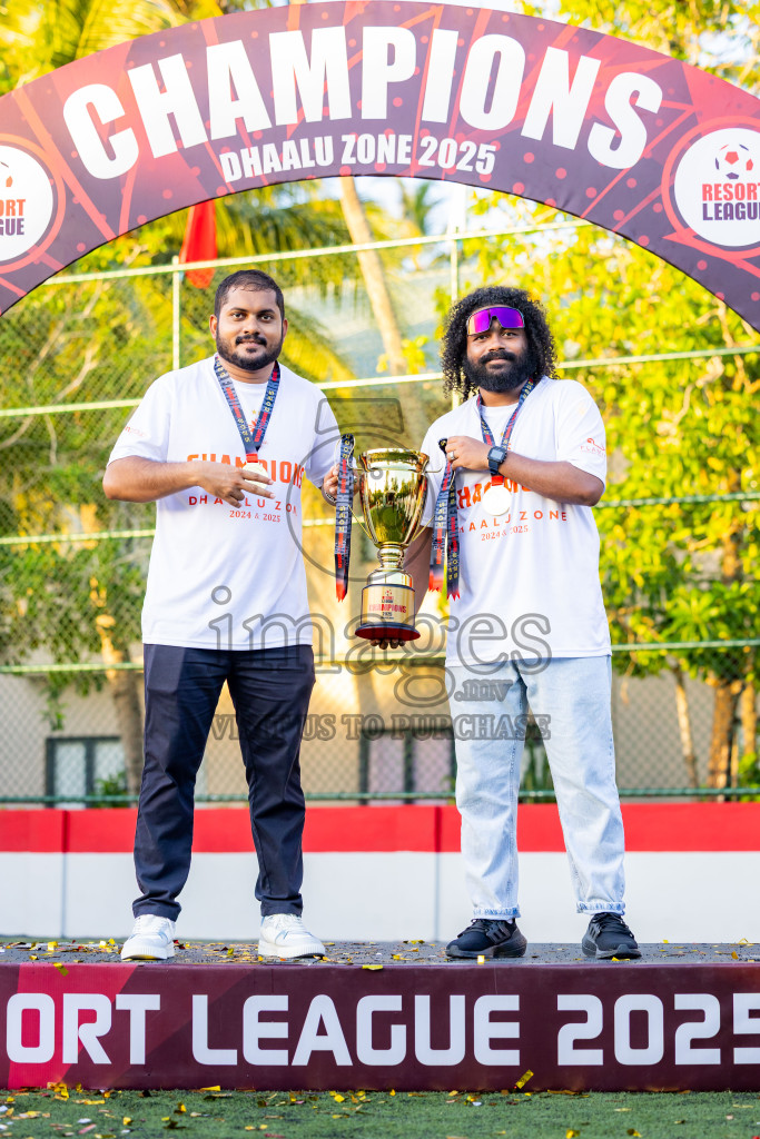 Final of Resort League 2025 (Dhaalu Zone) was held on Saturday, 24th May 2025 in Niyama Private island, Dhaalu Atoll, Maldives. Photos: Nausham Waheed / images.mv