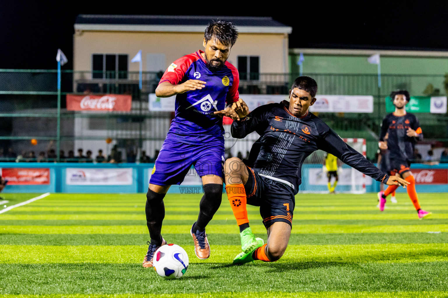 Dee Ess Kay vs Fools SC in Day 3 of Laamehi Dhiggaru Ekuveri Futsal Challenge 2024 was held on Sunday, 28th July 2024, at Dhiggaru Futsal Ground, Dhiggaru, Maldives Photos: Nausham Waheed / images.mv