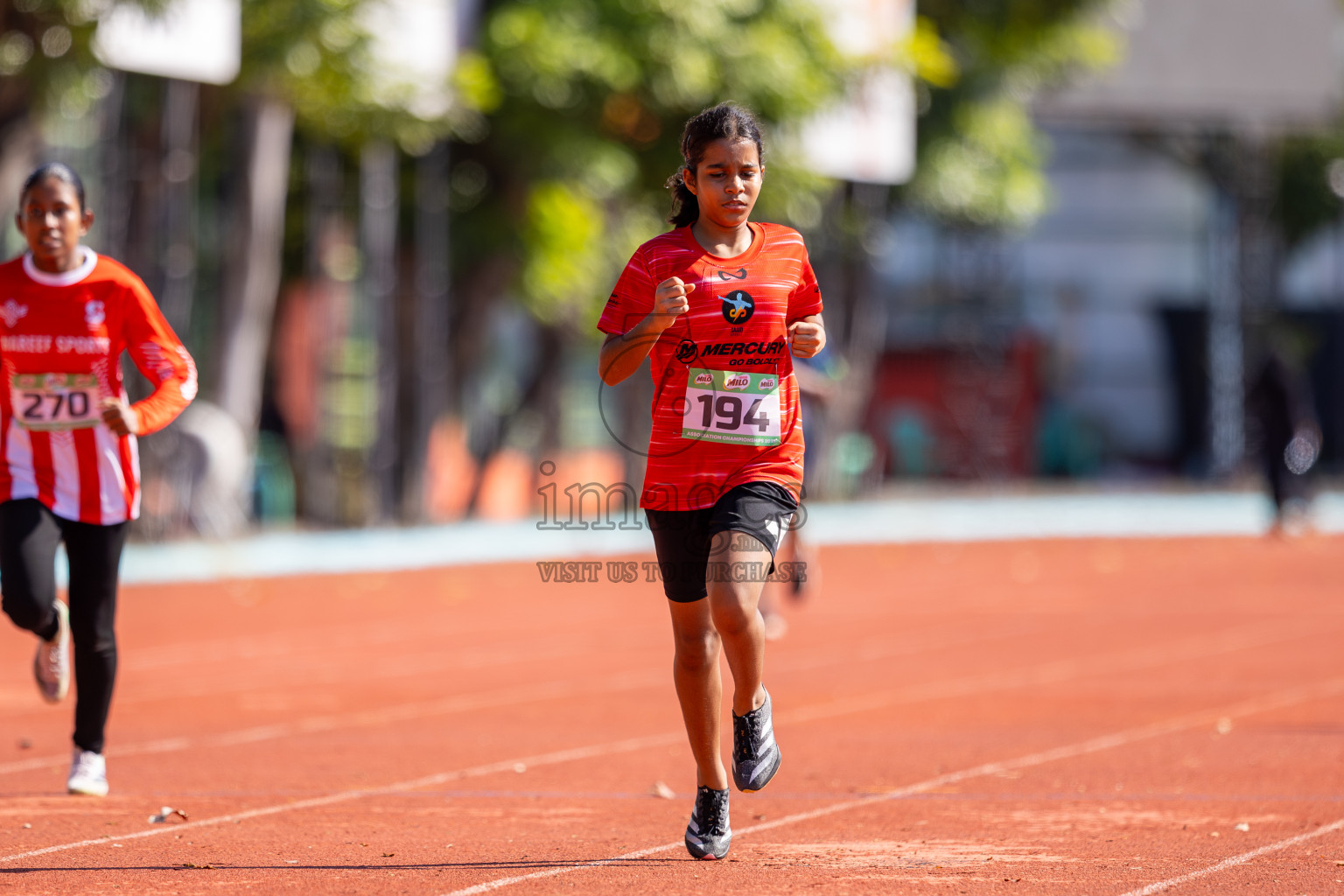 Day 1 of 12th Milo Association Championships was held in Ekuveni Track at Male', Maldives on Thursday, 24th April 2025.
Photos: Ismail Thoriq / images.mv