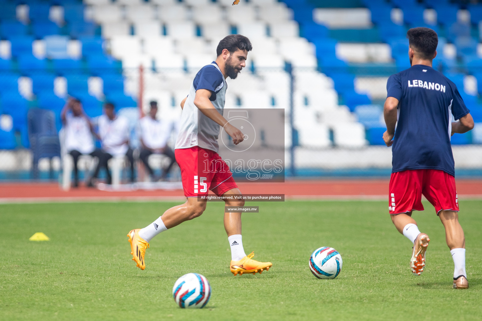 Lebanon vs Bangladesh in SAFF Championship 2023 held in Sree Kanteerava Stadium, Bengaluru, India, on Wednesday, 22nd June 2023. Photos: Nausham Waheed / images.mv