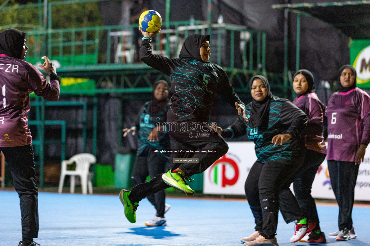 Day 2 of 7th Inter-Office/Company Handball Tournament 2023, held in Handball ground, Male', Maldives on Saturday, 17th September 2023 Photos: Nausham Waheed/ Images.mv