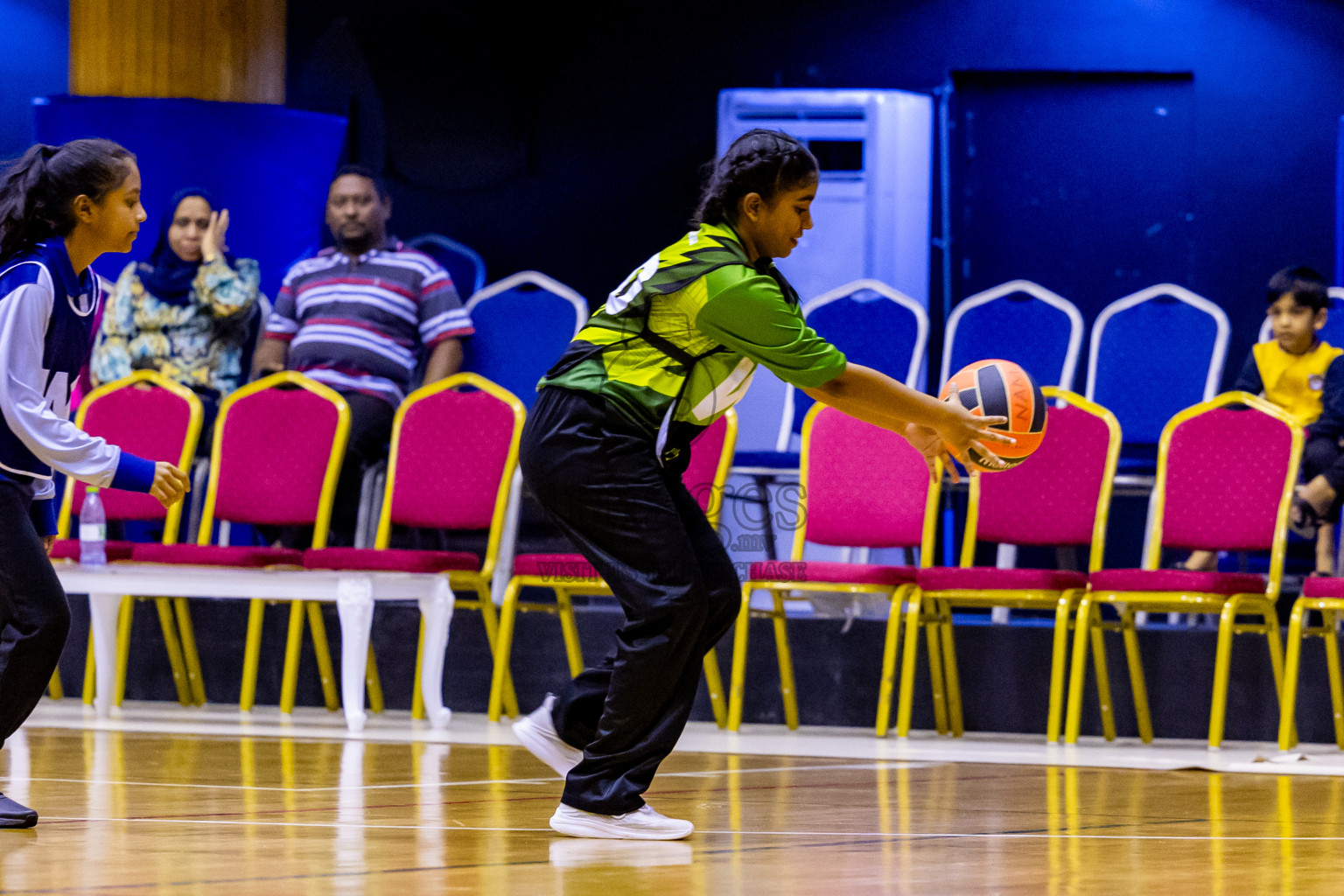 Day 10 of 25th Inter-School Netball Tournament was held in Social Center at Male', Maldives on Tuesday, 20th August 2024. Photos: Nausham Waheed / images.mv