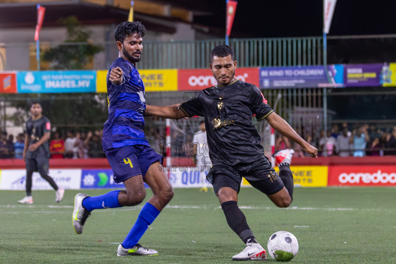 HA Baarah vs HA Utheemu in Day 5 of Golden Futsal Challenge 2024 was held on Friday, 19th January 2024, in Hulhumale', Maldives Photos: Mohamed Mahfooz Moosa / images.mv