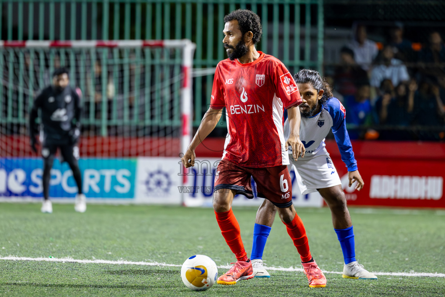 Th Vilufushi vs Th Kinbidhoo in Day 10 of Golden Futsal Challenge 2025 was held on Tuesday, 14th January 2025, in Hulhumale', Maldives Photos: Ismail Thoriq / images.mv