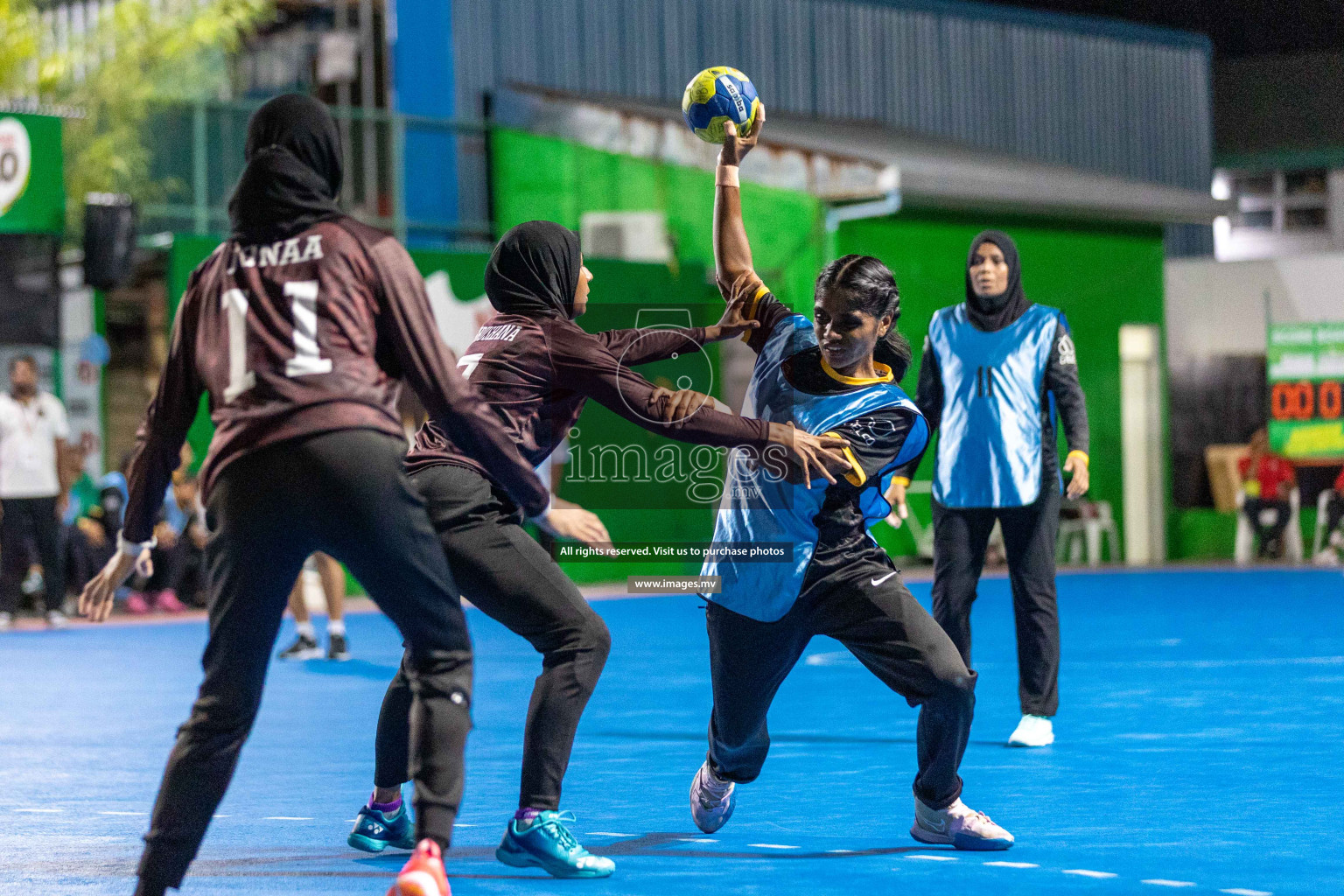 Day 11 of 6th MILO Handball Maldives Championship 2023, held in Handball ground, Male', Maldives on 30th May 2023 Photos: Shuu / Images.mv