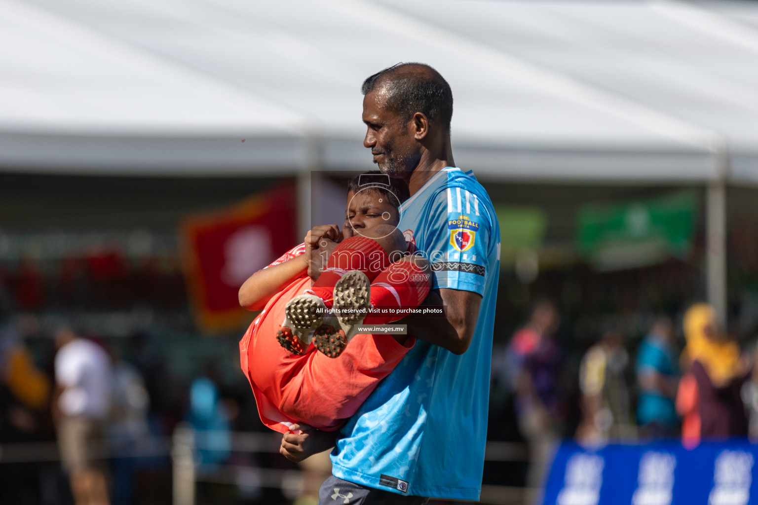 Day 4 of Nestle Kids Football Fiesta, held in Henveyru Football Stadium, Male', Maldives on Saturday, 14th October 2023
Photos: Mohamed Mahfooz Moosa, Hassan Simah / images.mv