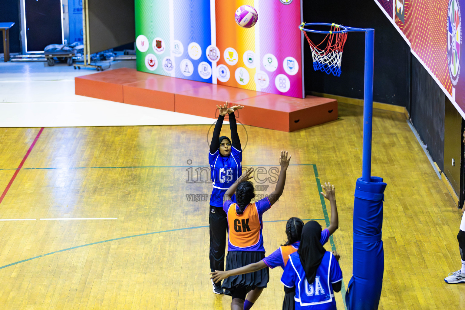 Day 1 of Inter-School Netball Tournament 2025 was held in Social Center Indoor Hall on Saturday, 18th October 2025. Photos: Areef Adam / images.mv