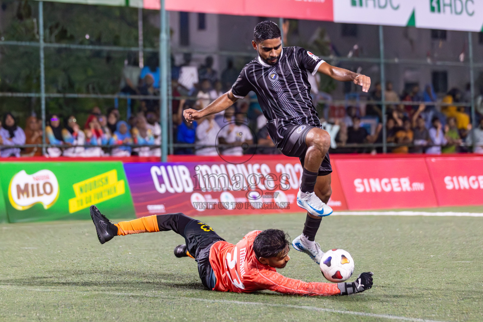 DSC vs ADK Synergy in Club Maldives Cup 2024 held in Rehendi Futsal Ground, Hulhumale', Maldives on Sunday, 29th September 2024. Photos: Hassan Simah / images.mv