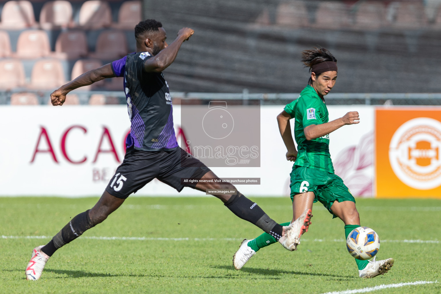 Maziya Sports & Recreation Club vs Odisha FC in the group stage of AFC Cup 2023 held in the National Stadium, Male, Maldives, on Tuesday 7th November 2023. Photos: Mohamed Mahfooz Moosa