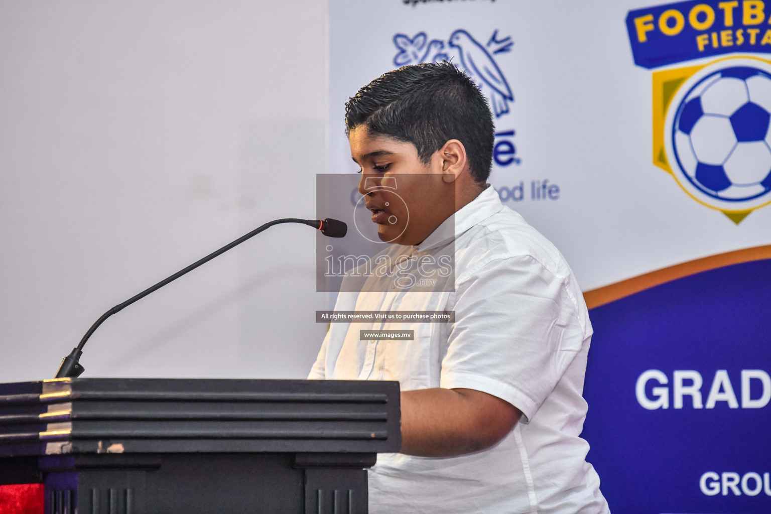 Milo Kids Football Fiesta 2022 Meeting was held in dharubaaruge', Maldives on Sunday, 16th October 2022. Photos: Nausham Waheed/ images.mv