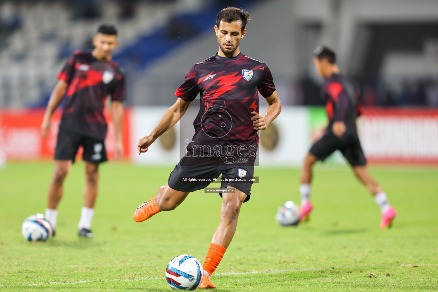 Kuwait vs India in the Final of SAFF Championship 2023 held in Sree Kanteerava Stadium, Bengaluru, India, on Tuesday, 4th July 2023. Photos: Nausham Waheed / images.mv