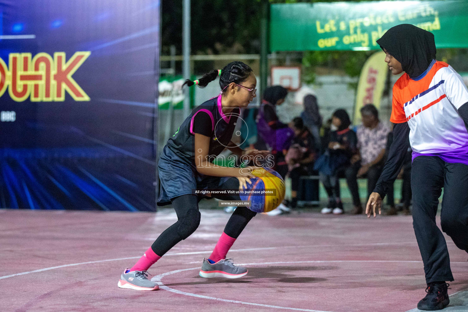 Day4 of Slamdunk by Sosal on 15th April 2023 held in Male'. Photos: Nausham waheed /images.mv