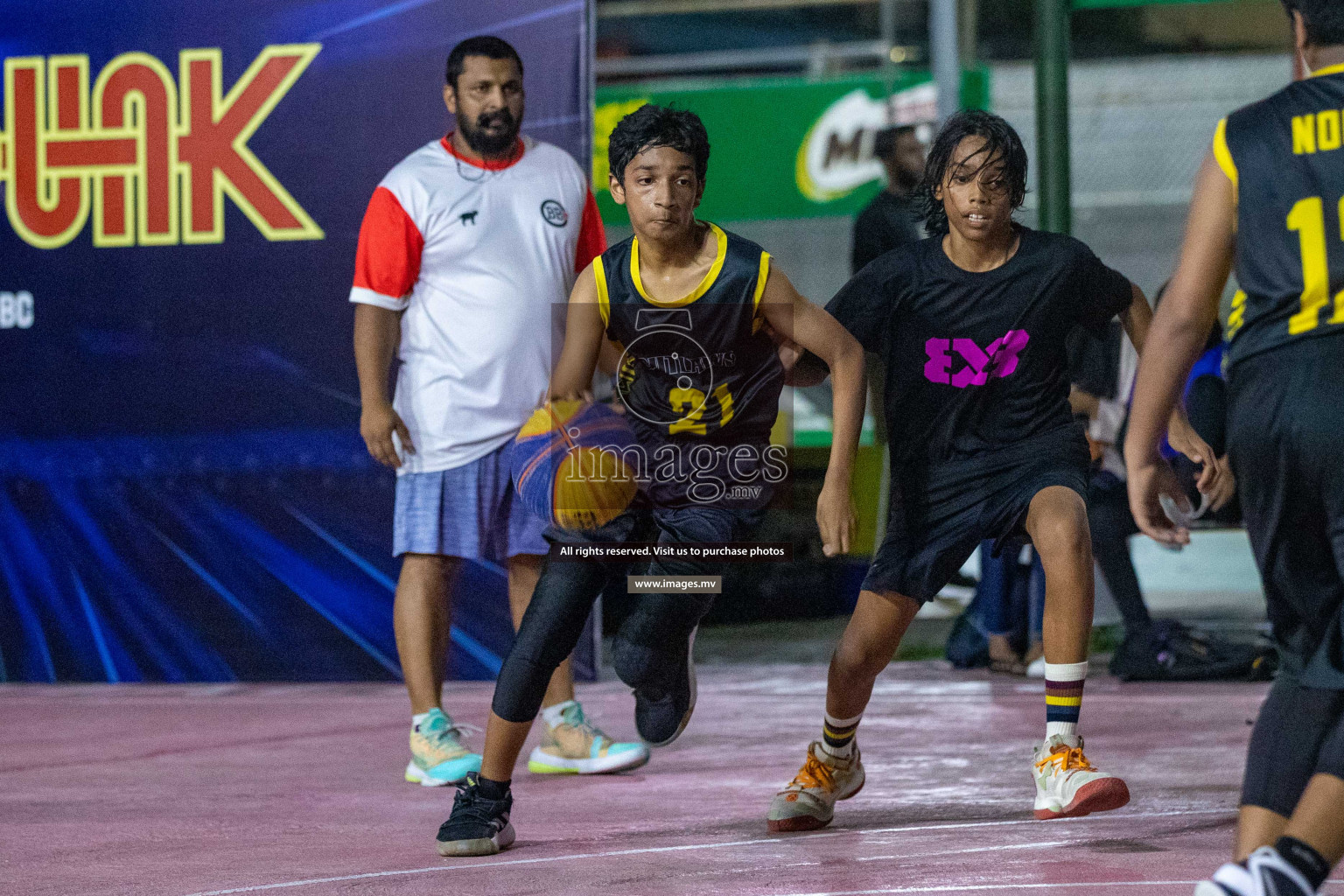 Day 5 of Slamdunk by Sosal on 16th April 2023 held in Male'. Photos: Nausham Waheed / images.mv