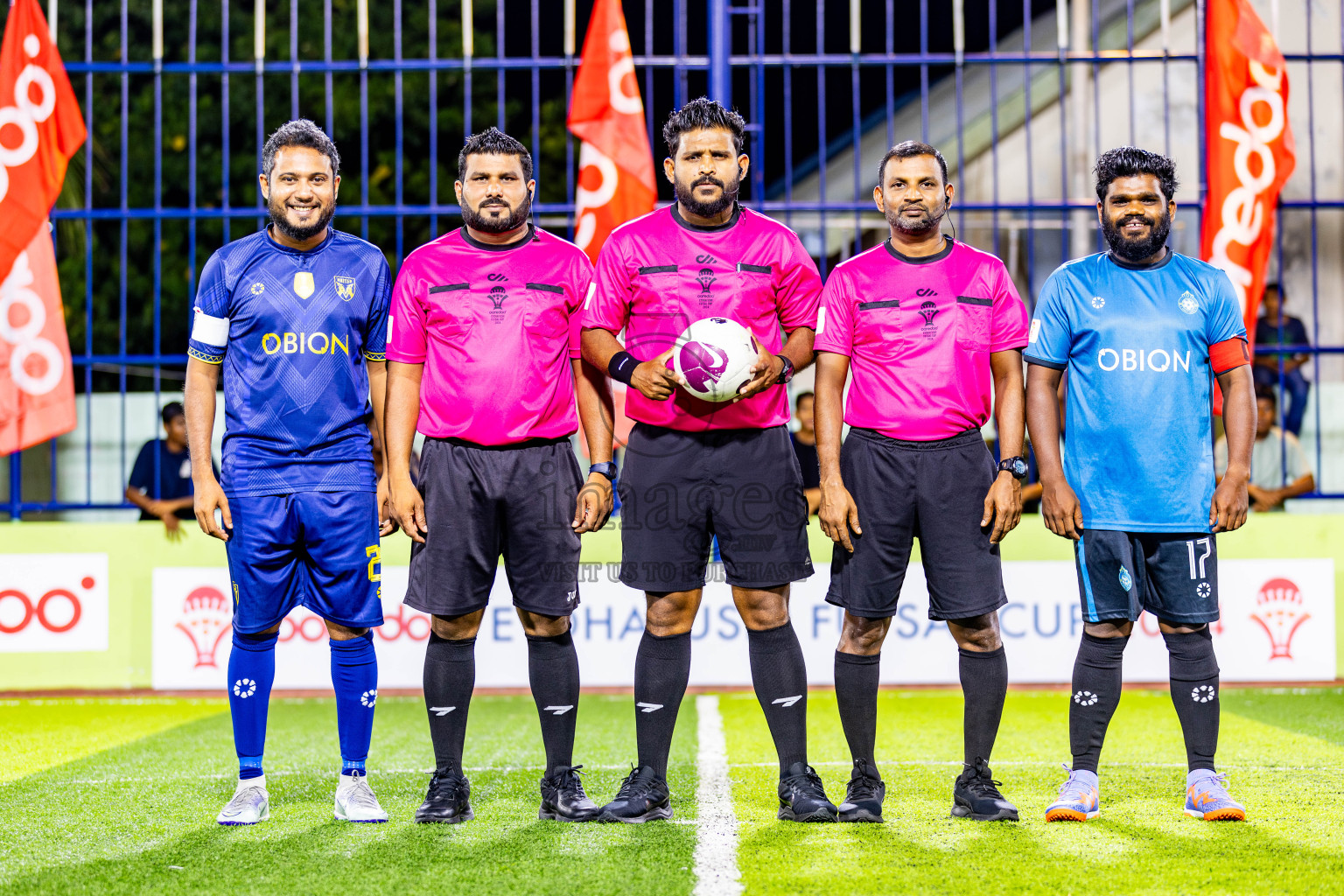 United V vs Eighty Four FC in Day 7 of Eydhafushi Futsal Cup 2024 was held on Sunday , 14th April 2024, in B Eydhafushi, Maldives Photos: Nausham Waheed / images.mv