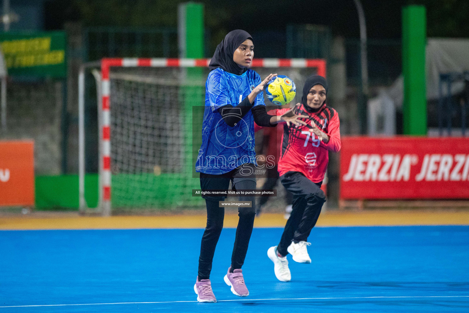 Day 2 of 6th MILO Handball Maldives Championship 2023, held in Handball ground, Male', Maldives on Friday, 21st May 2023 Photos: Nausham Waheed/ Images.mv