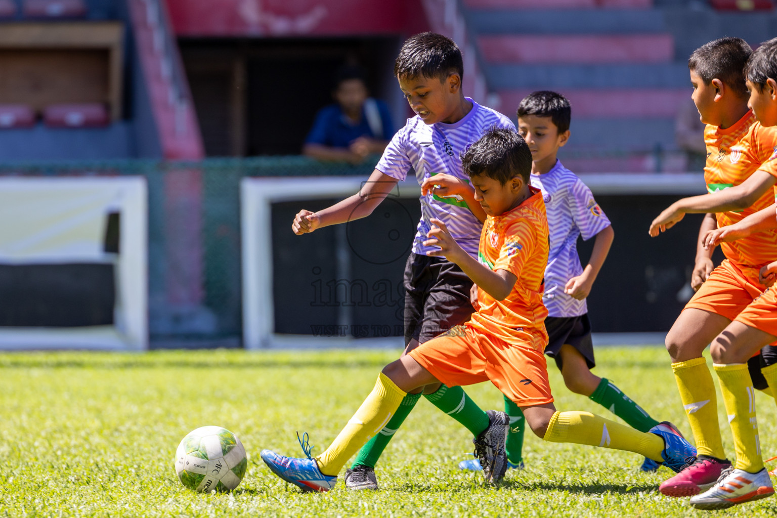 Day 1 of MILO Kids Football Fiesta was held at National Stadium in Male', Maldives on Friday, 23rd February 2024. 
Photos: Ismail Thoriq / images.mv