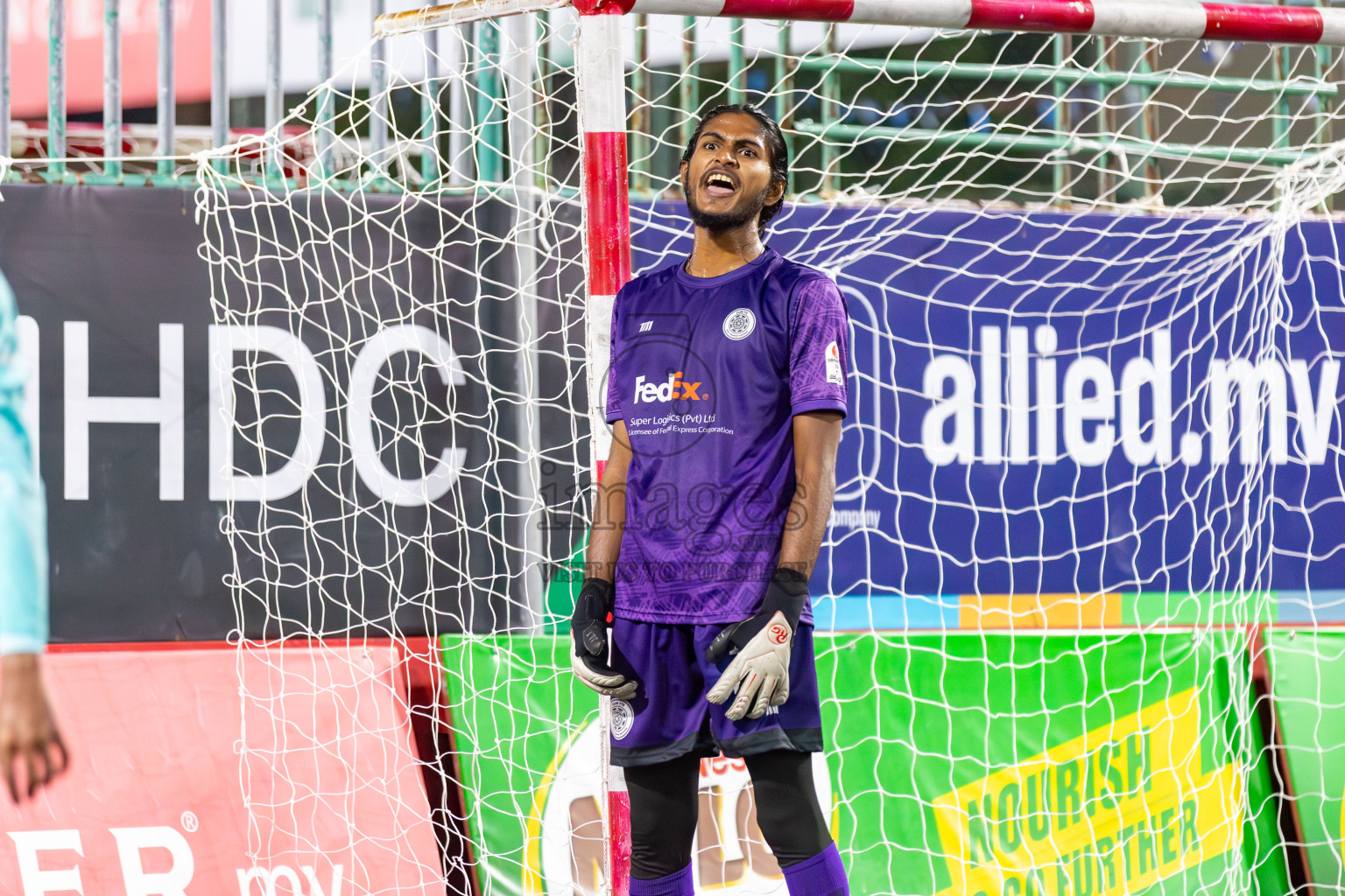 TEAM FSM vs CLUB TTS in Club Maldives Cup 2024 held in Rehendi Futsal Ground, Hulhumale', Maldives on Tuesday, 1st October 2024. Photos: Hassan Simah / images.mv