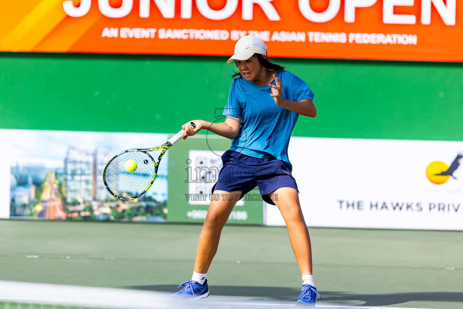 Day 8 of ATF Maldives Junior Open Tennis was held in Male' Tennis Court, Male', Maldives on Thursday, 19th December 2024. Photos: Nausham Waheed/ images.mv