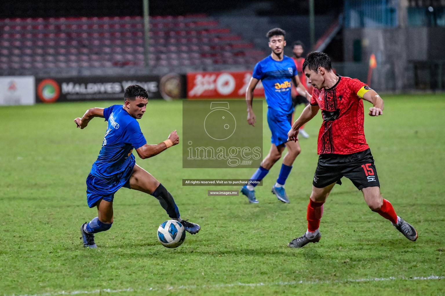 CLUB Teenage  vs Kuda henveiru united  in the 2nd Division 2022 on 14th Aug 2022, held in National Football Stadium, Male', Maldives Photos: Nausham Waheed / Images.mv