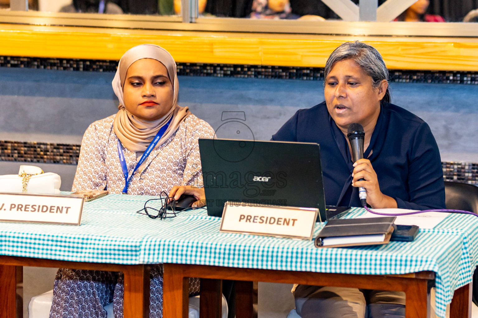 Annual General Meeting 2024 of Netball Association of Maldives was held on Thursday , 28th March 2024, in Male', Maldives Photos: Nausham Waheed / images.mv