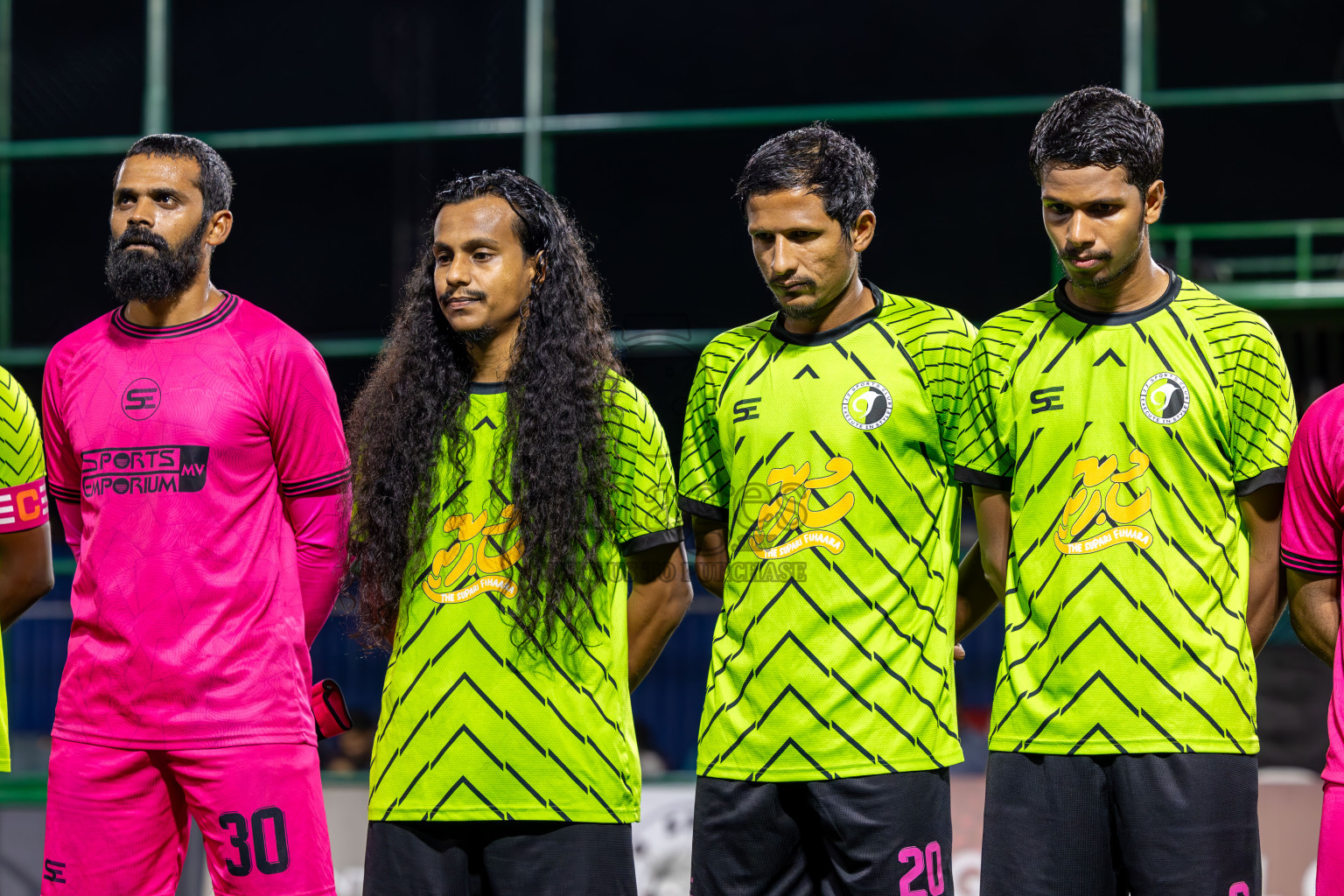 JJ Sports Club vs RDL in Finals of BG Futsal Challenge 2024 was held on Thursday , 4th April 2024, in Male', Maldives Photos: Ismail Thoriq / images.mv